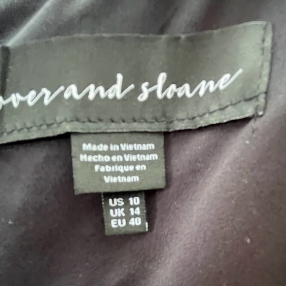 NWT Clover and Sloane Women's Sleeveless Floral Shift Dress Size 10 - Picture 7 of 8